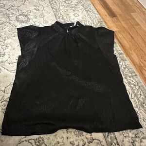 Elegant Black Women's Top